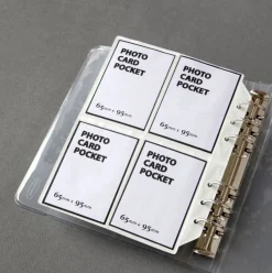 Sticker 6 Ring A6 Wide Pocket Refill