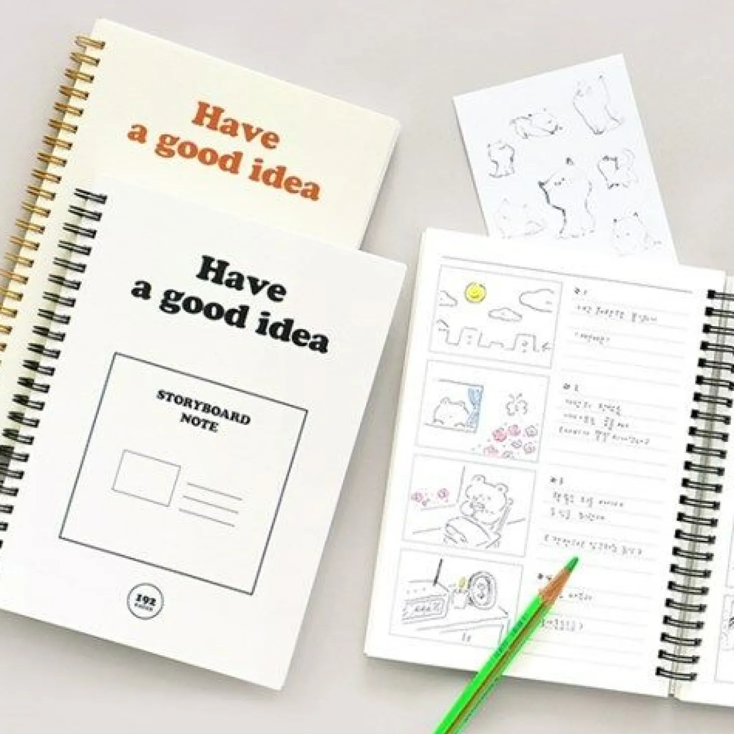 Storyboard Idea Spiral Notebook