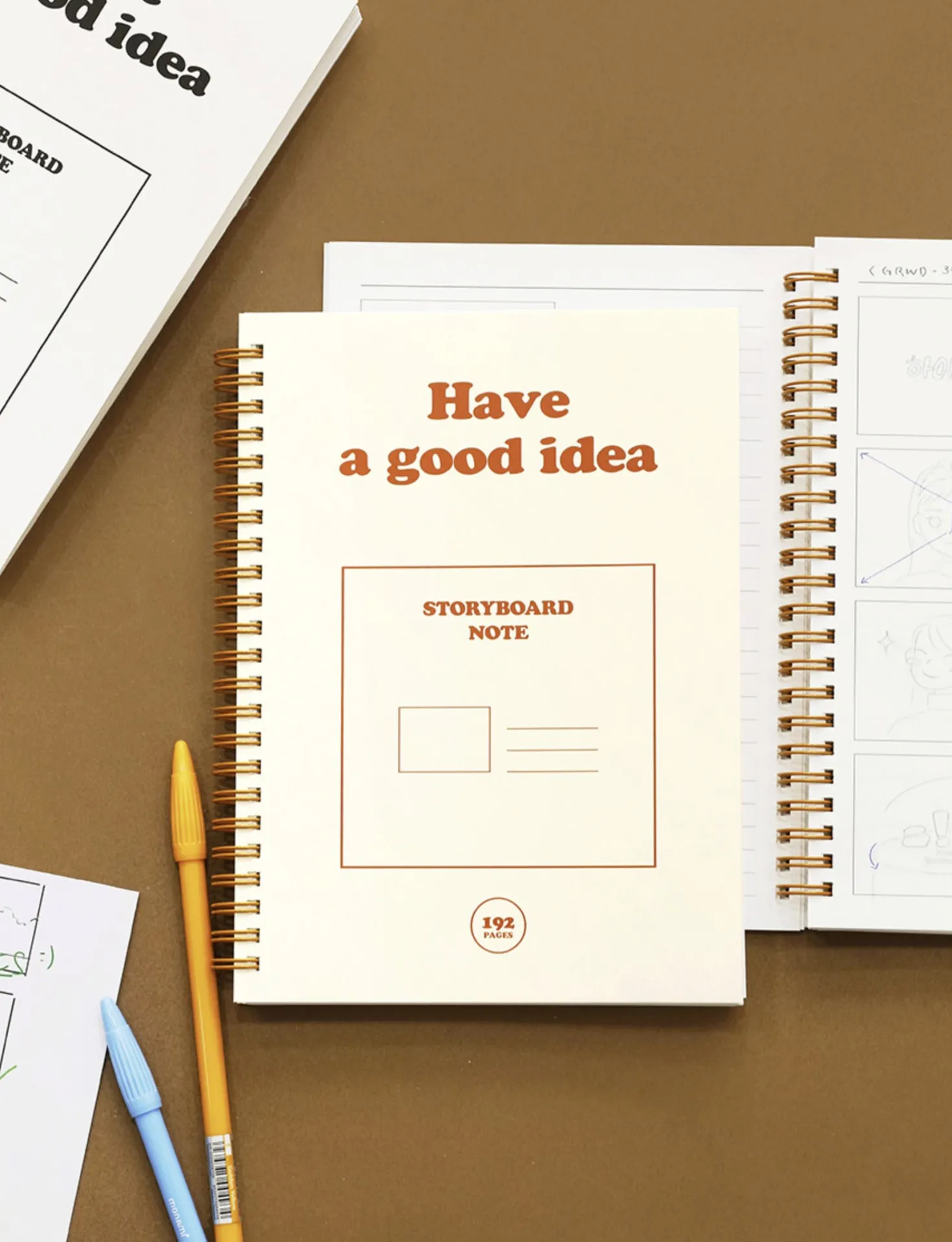 Storyboard Idea Spiral Notebook