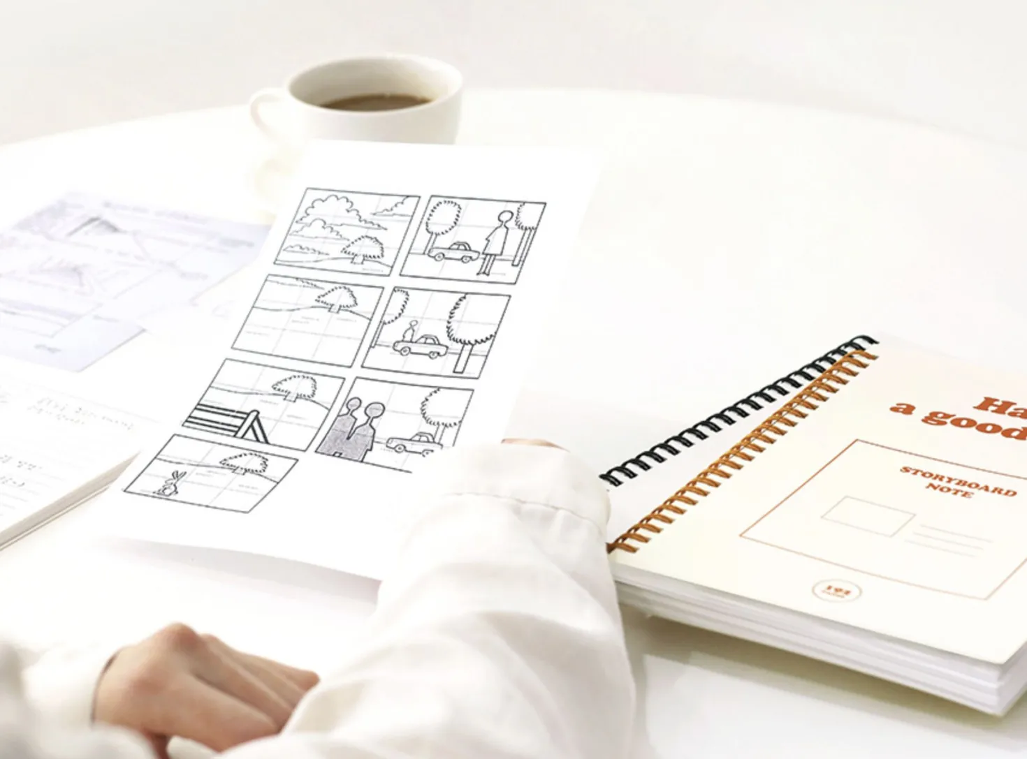 Storyboard Idea Spiral Notebook