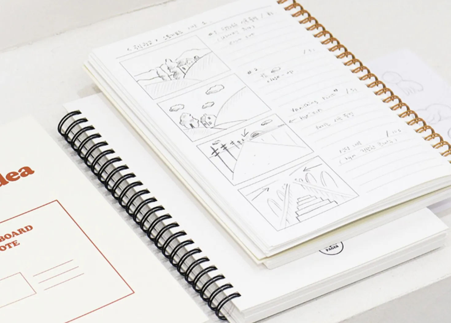 Storyboard Idea Spiral Notebook