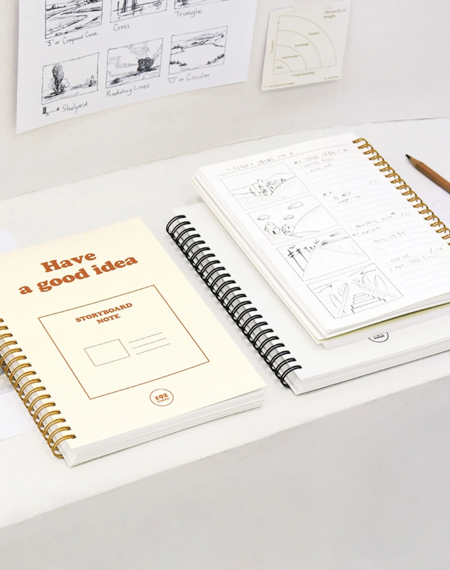 Storyboard Idea Spiral Notebook