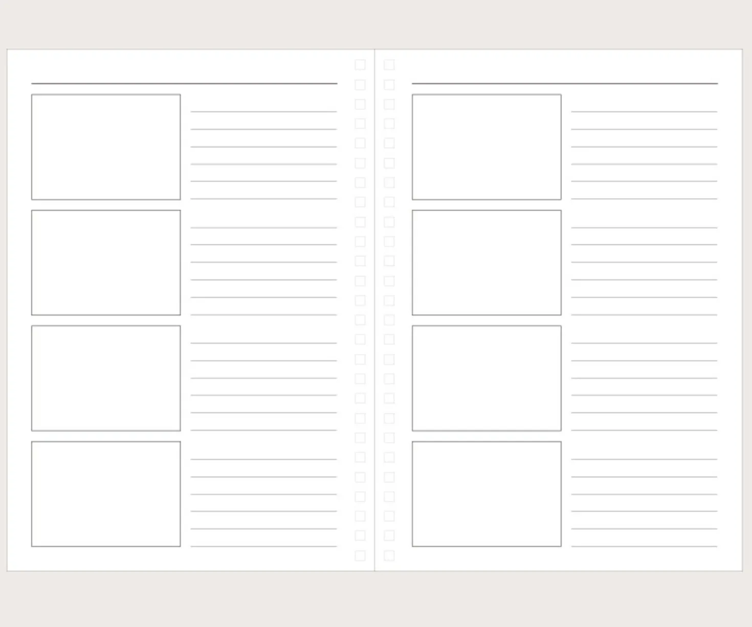 Storyboard Idea Spiral Notebook
