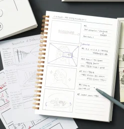 Storyboard Idea Spiral Notebook