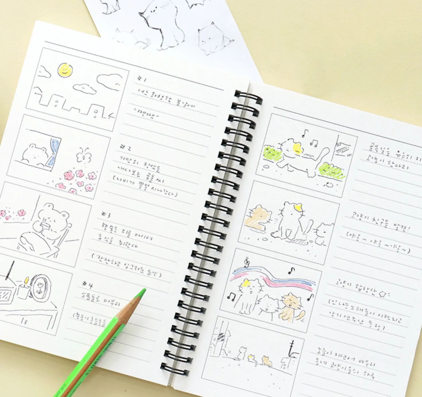 Storyboard Idea Spiral Notebook