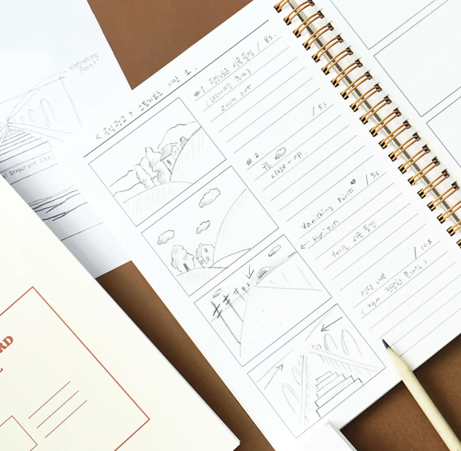 Storyboard Idea Spiral Notebook