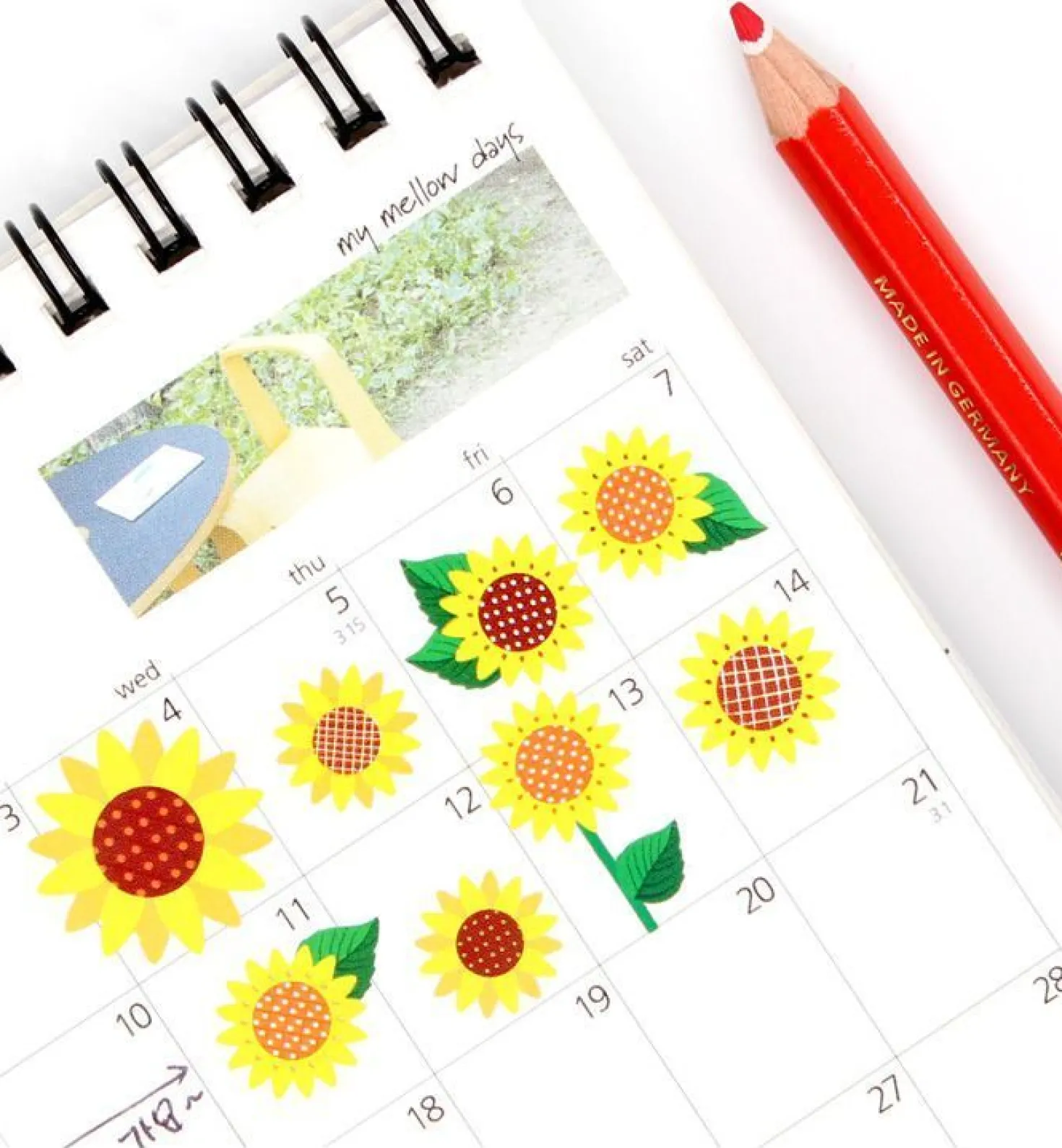 Sunflower Deco Sticker