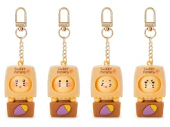 Sweet Potato Choonsik Switchable Emoji Key Ring