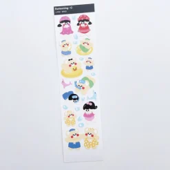 Swimming Slim Sticker