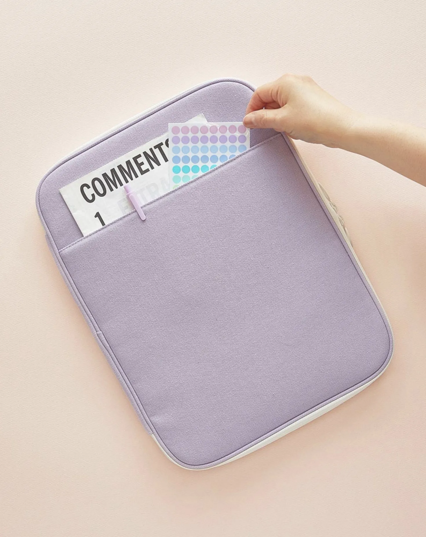 Table Talk 13 in. Pocket Laptop Pouch