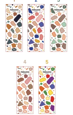 Terrazzo Removable Deco Sticker
