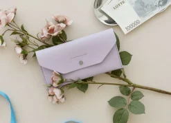 Thank You Vegan Leather Slim Pouch