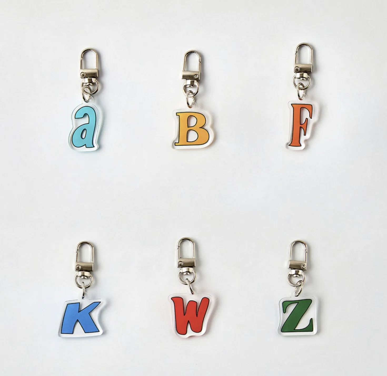 Themed Acrylic Key Ring v3