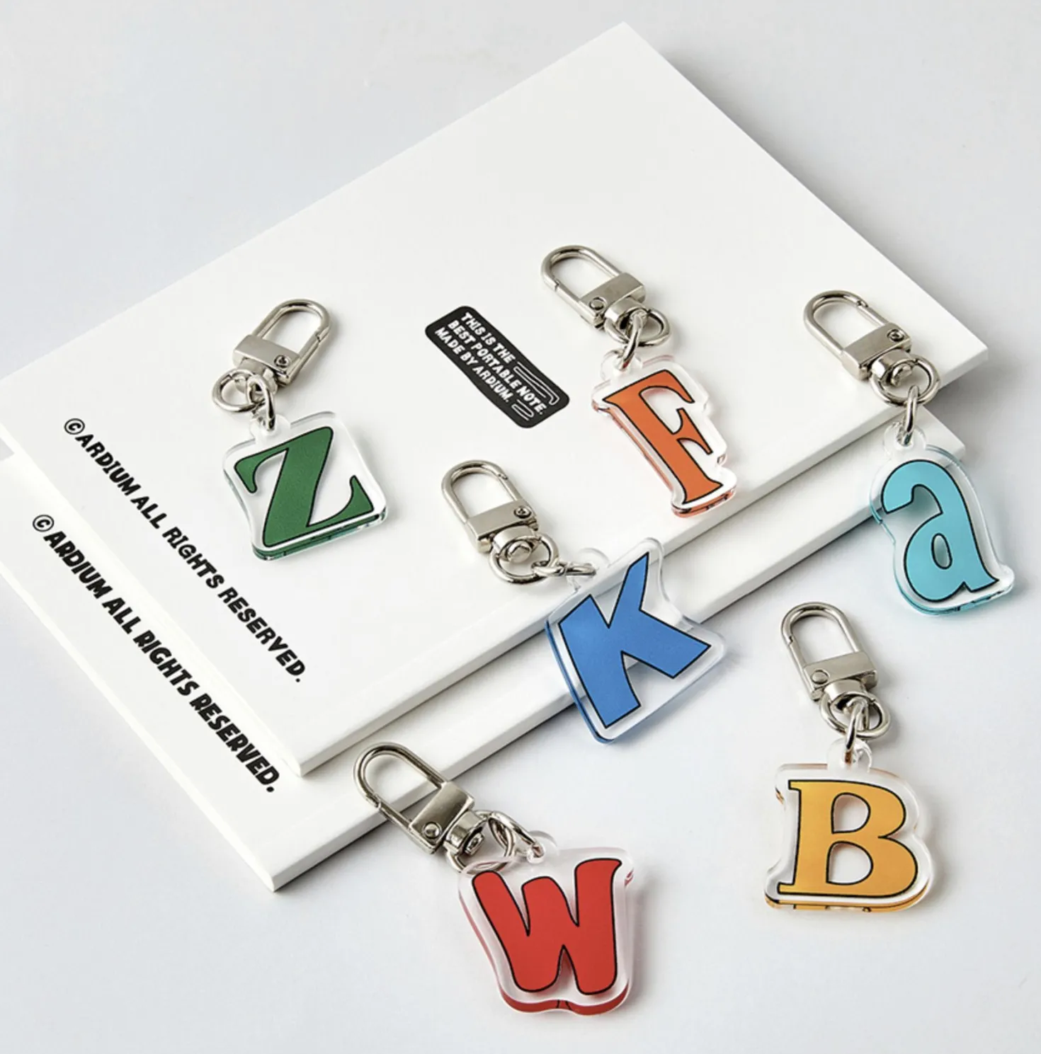 Themed Acrylic Key Ring v3