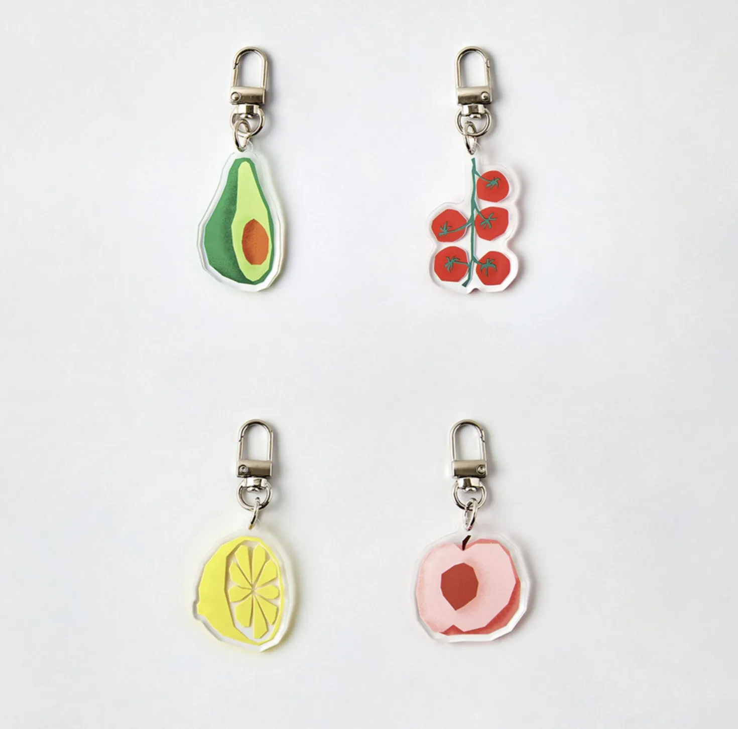 Themed Acrylic Key Ring v3