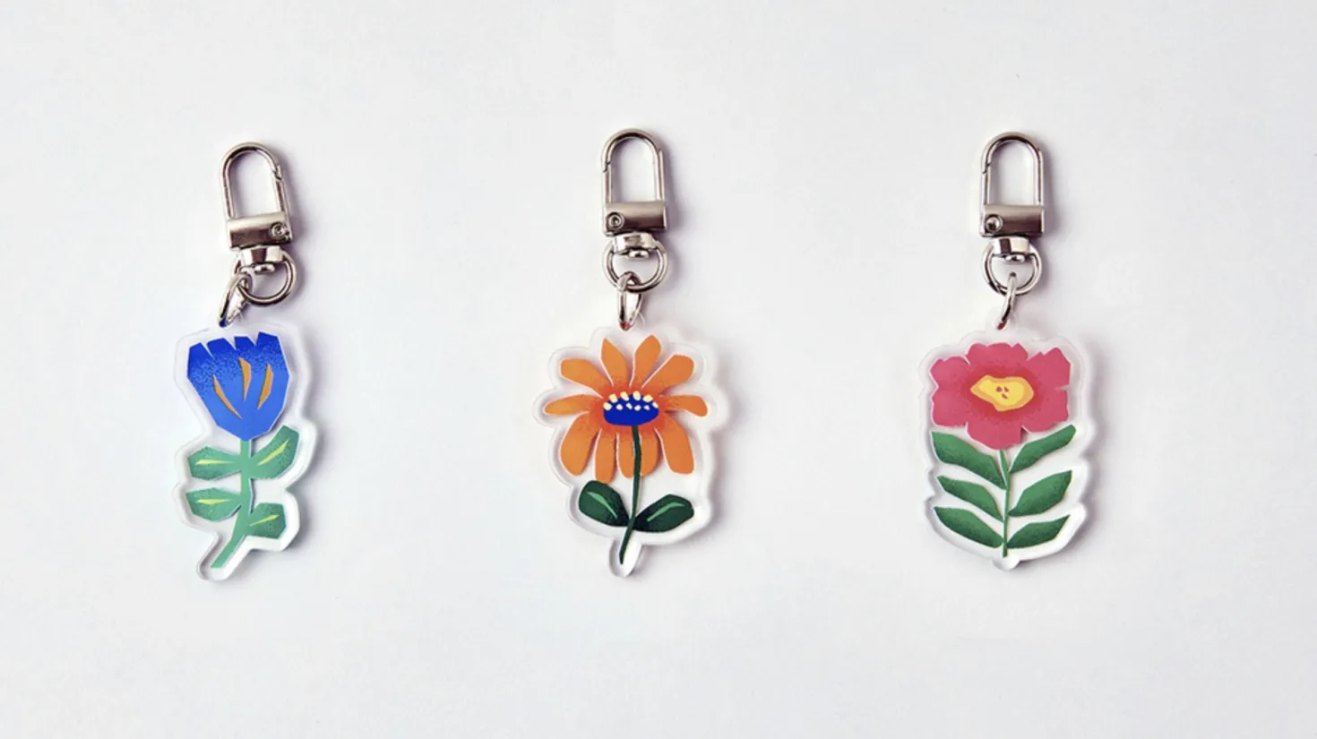 Themed Acrylic Key Ring v3