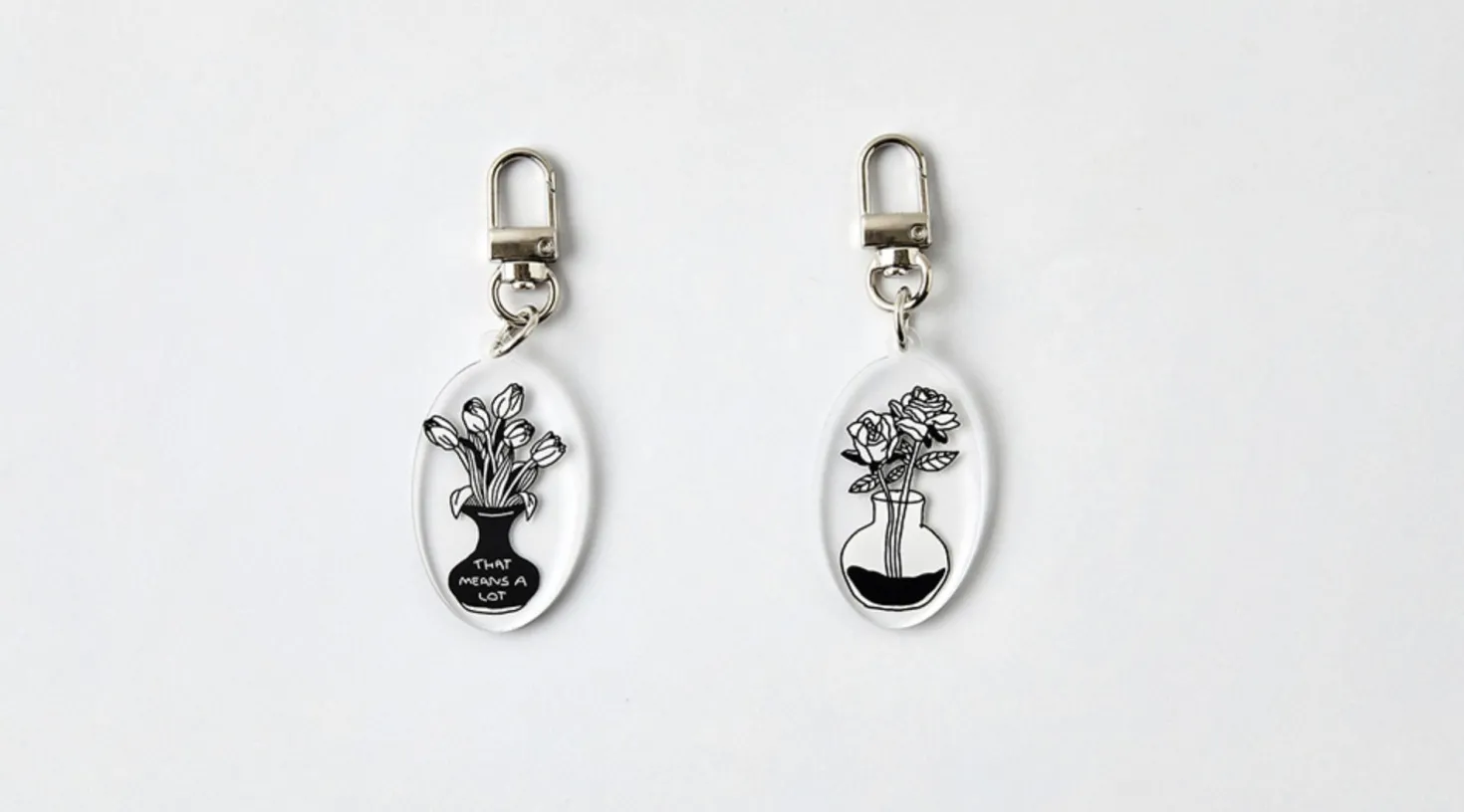 Themed Acrylic Key Ring v3