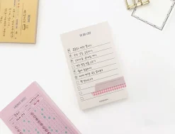 Themed Mini Plan Memo Pad