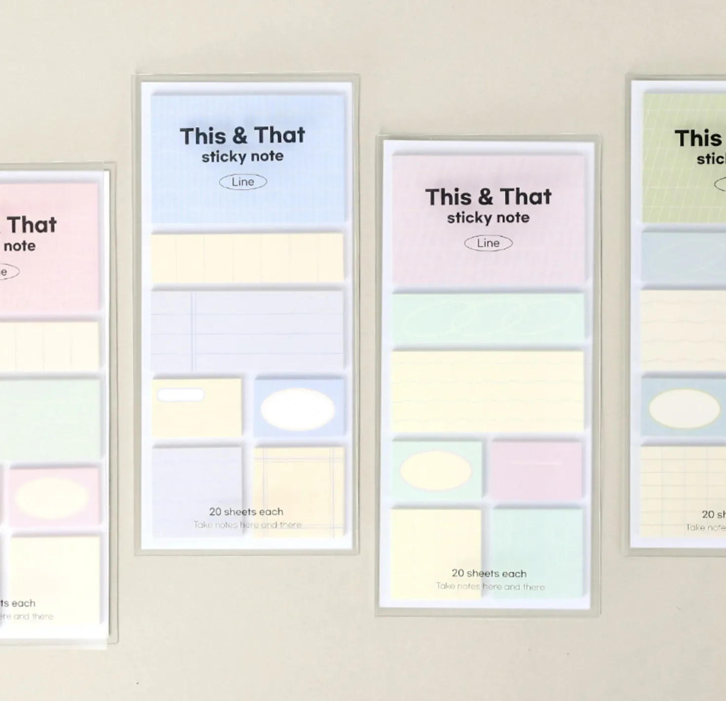 This & That Sticky Note Set