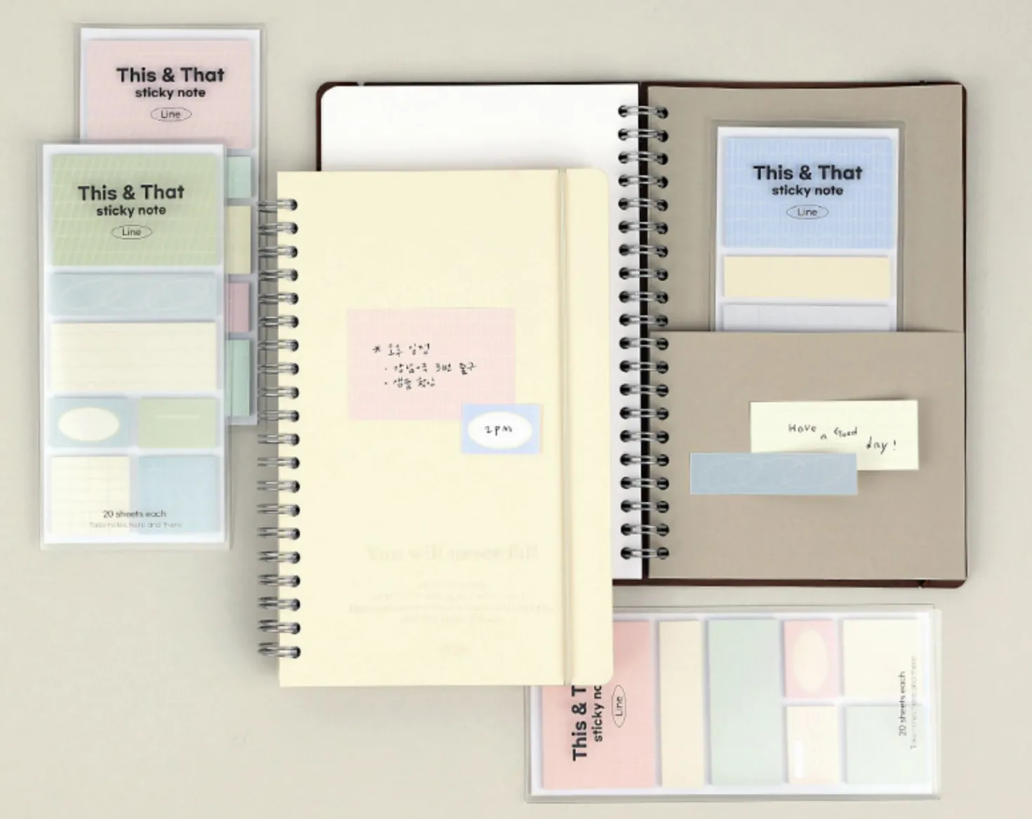 This & That Sticky Note Set