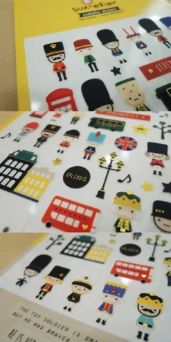 Toy Soldier Deco Sticker v2