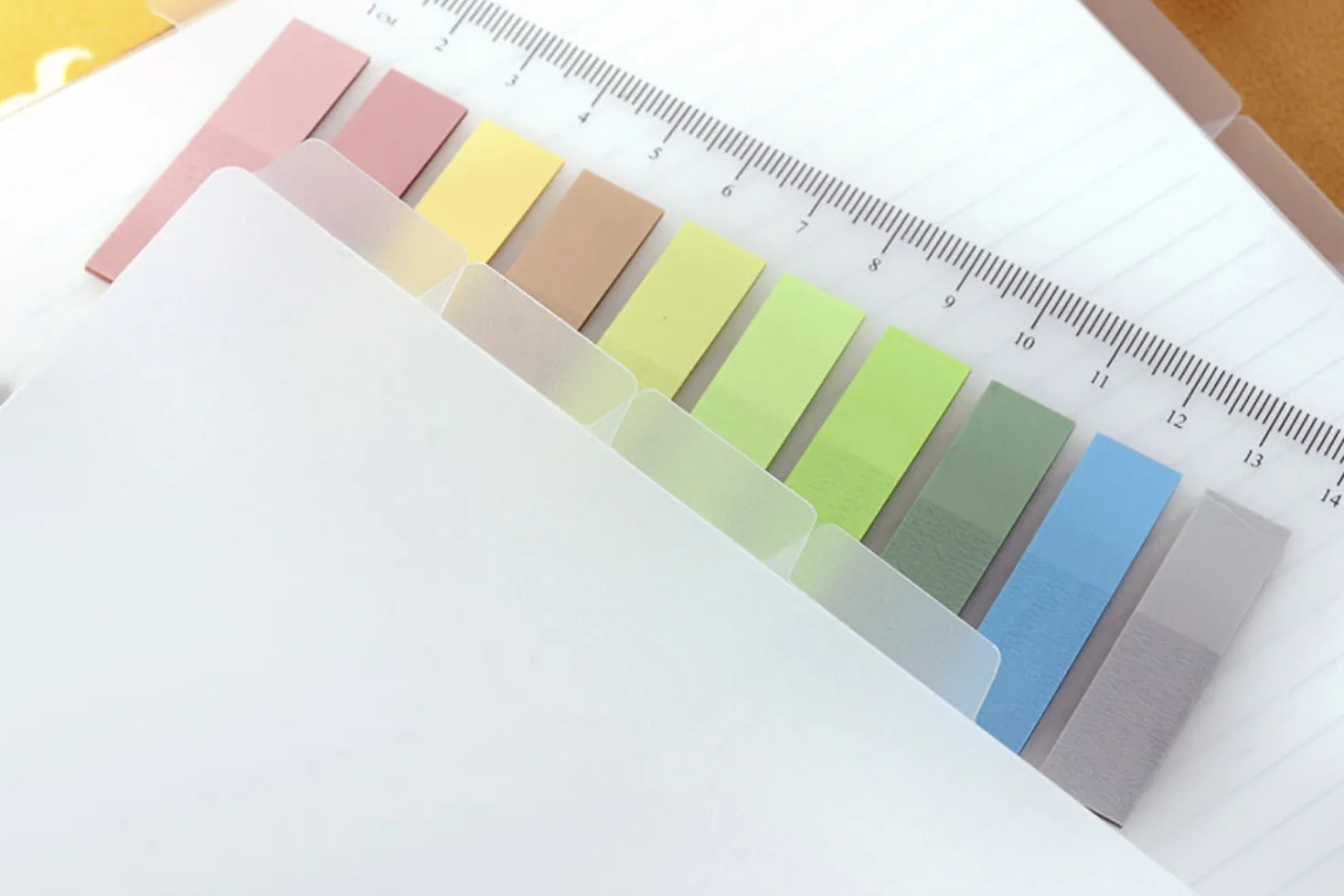 Translucent 20 Ring A5 Index Tabs
