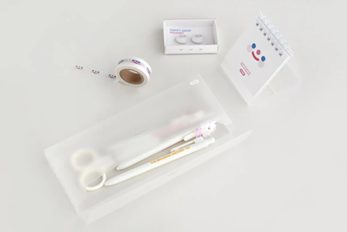 Transparent Half Long Storage Box