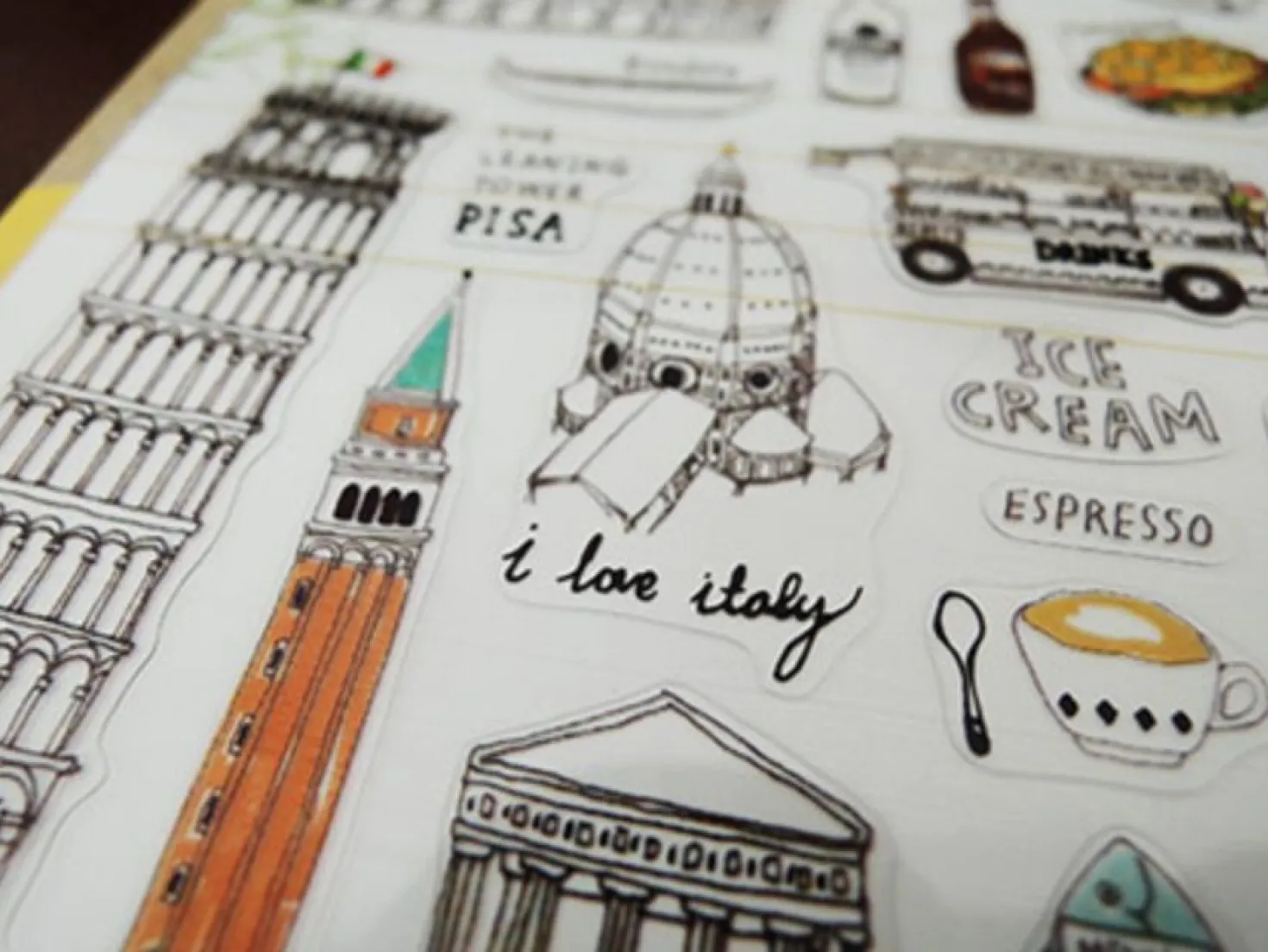 Travel Life Deco Sticker