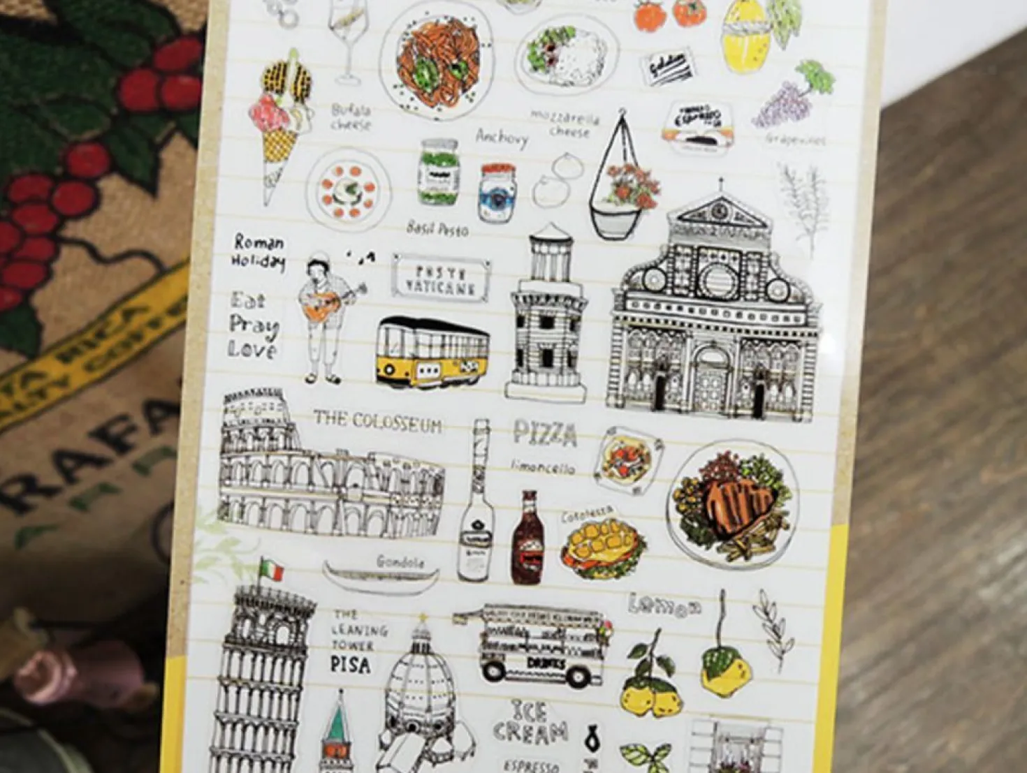 Travel Life Deco Sticker