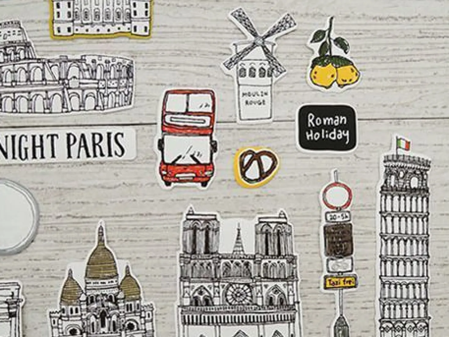 Travel Sticker Set