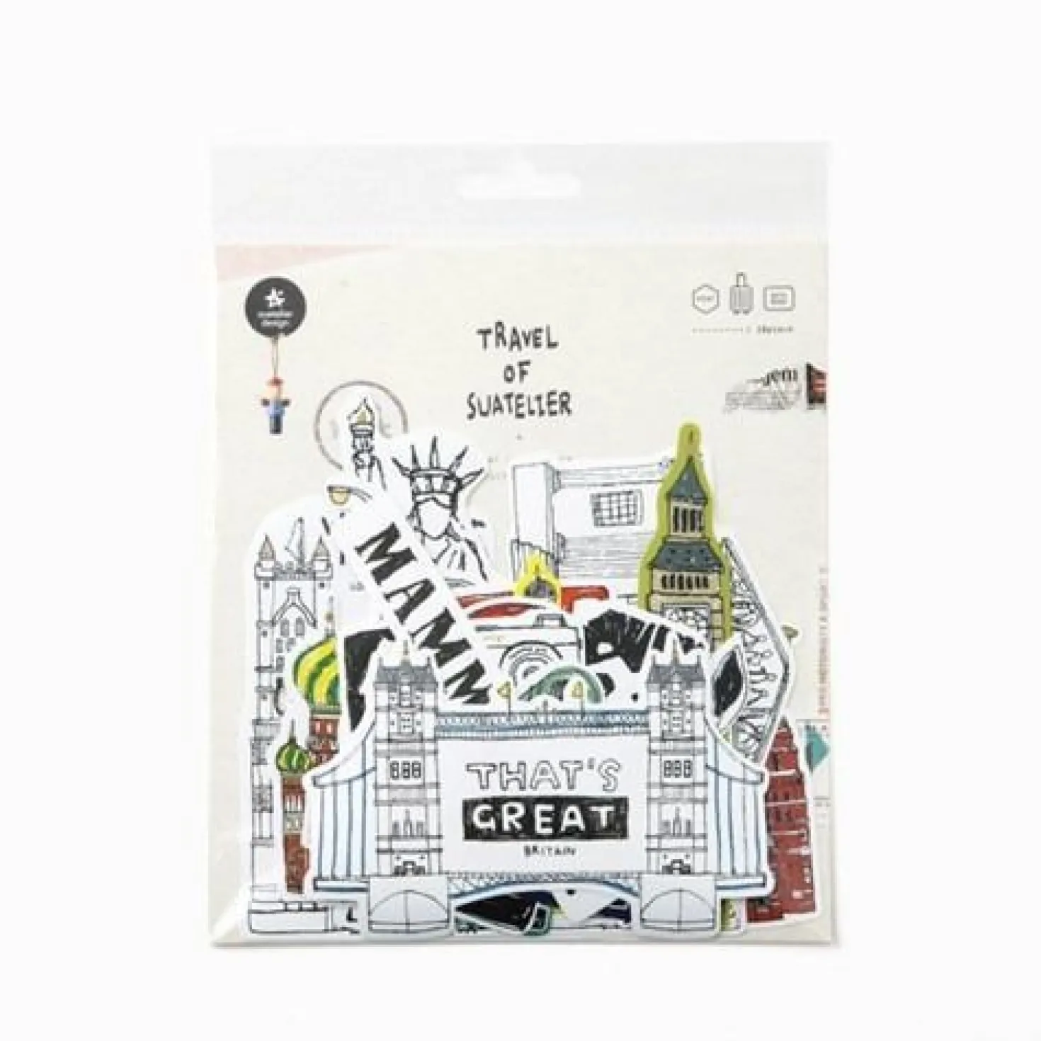Travel Sticker Set