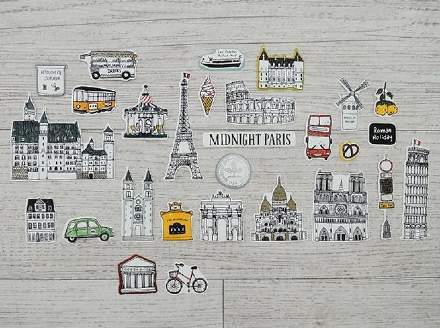 Travel Sticker Set