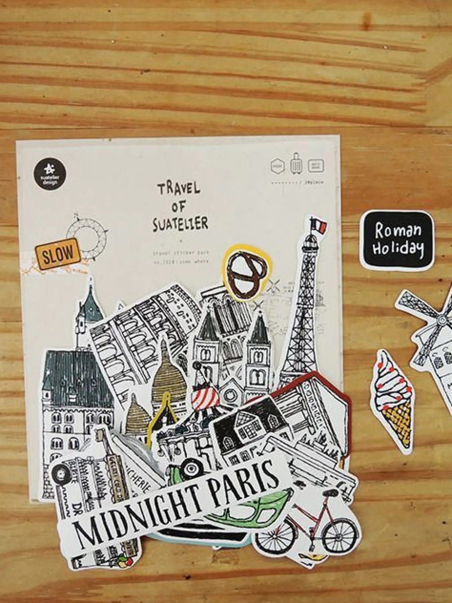 Travel Sticker Set