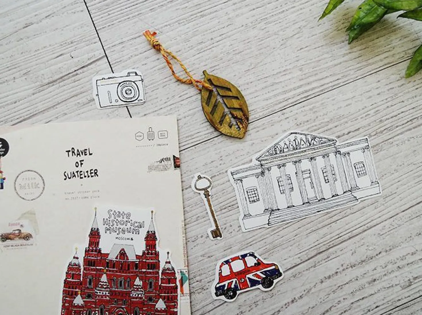 Travel Sticker Set