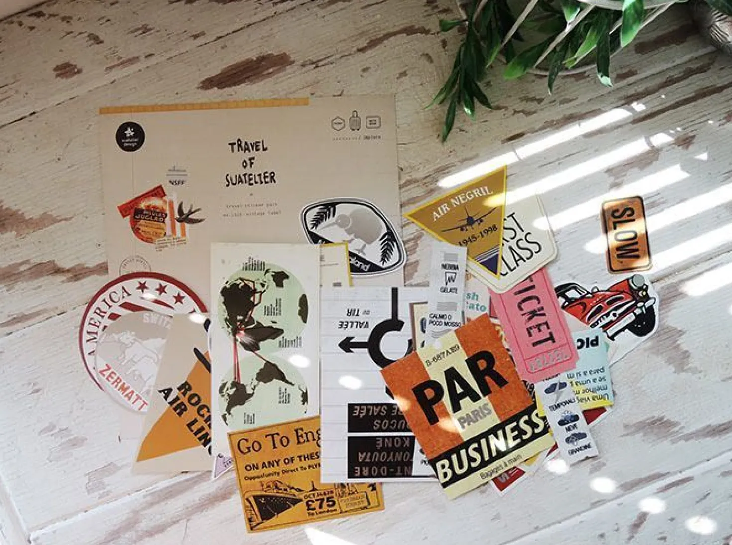 Travel Sticker Set