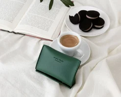 Triangle Leather Card Case