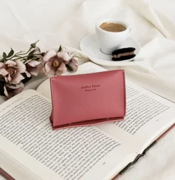 Triangle Leather Card Case