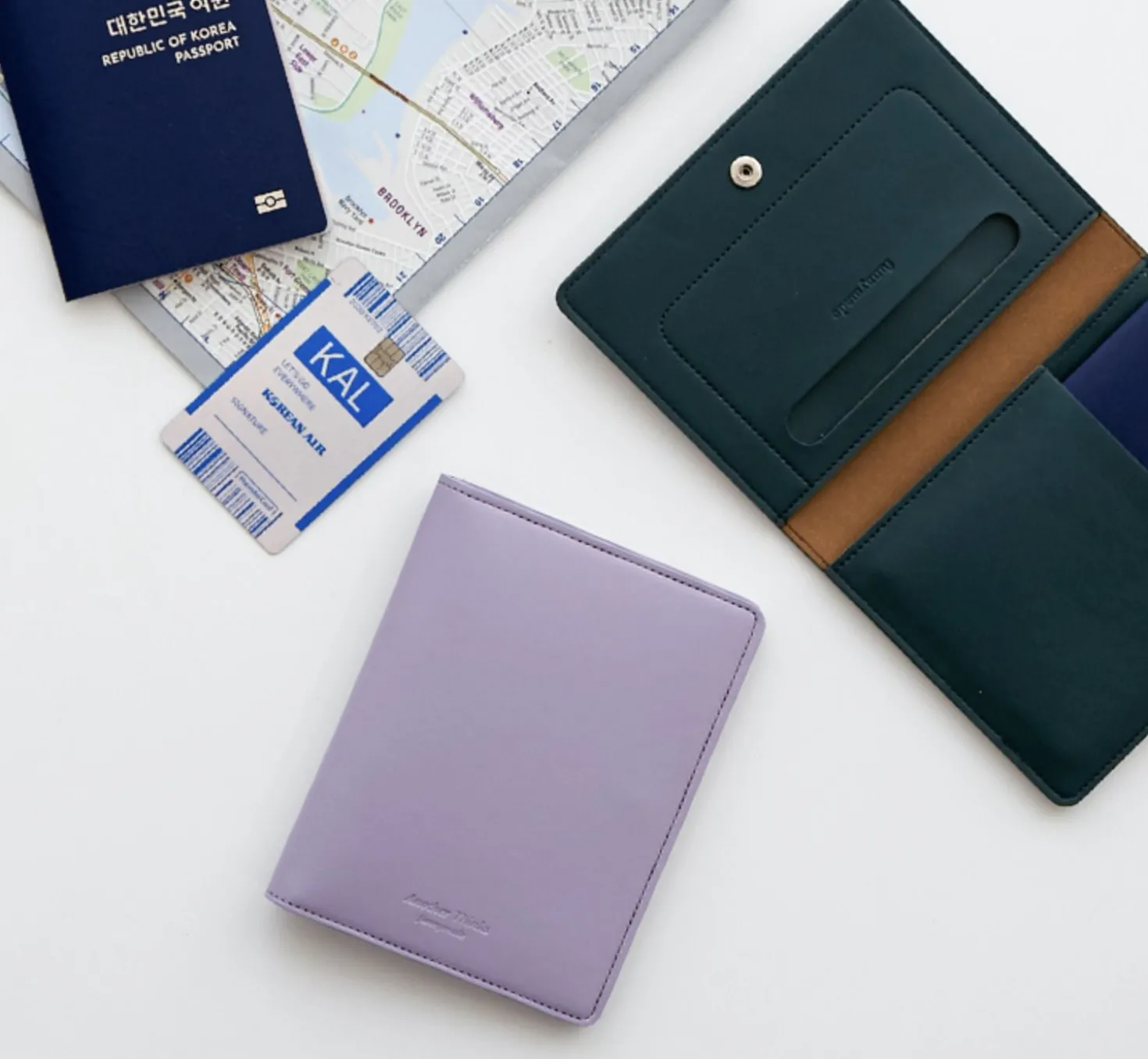 Triple Passport RFID-Blocking Wallet