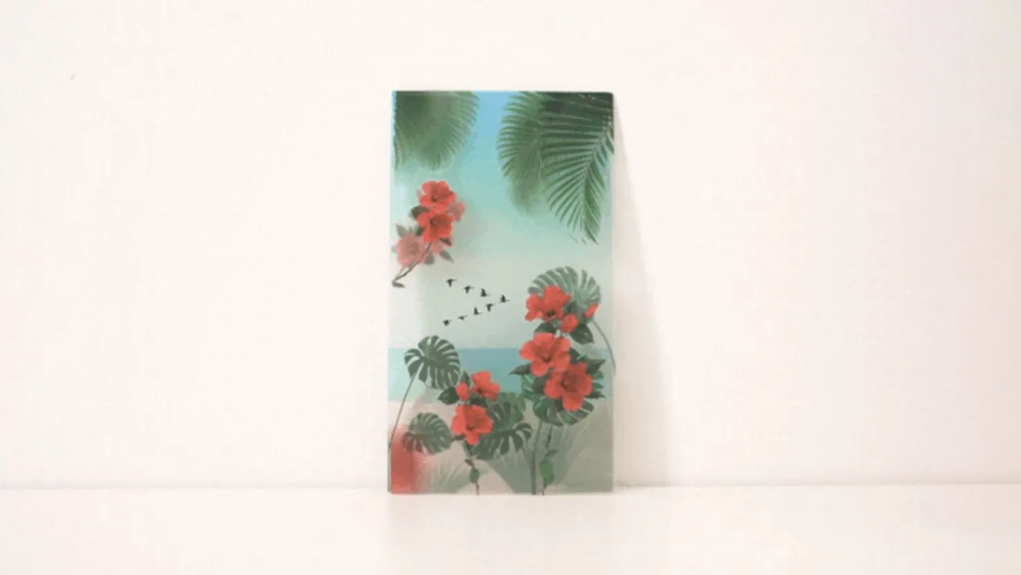 Tropical Sunset Layered Sticker Set