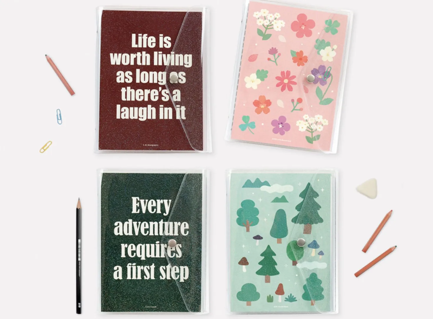 Twinkle Button 20 Ring A5 Binder