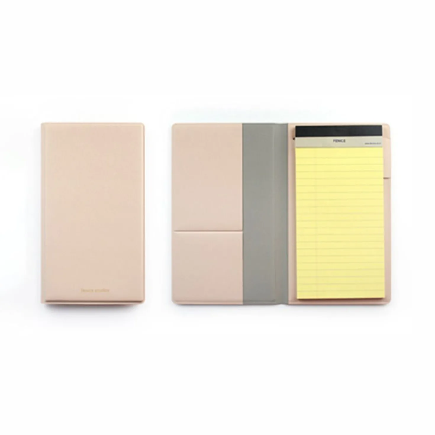 Two Tone Slim Notepad Organizer