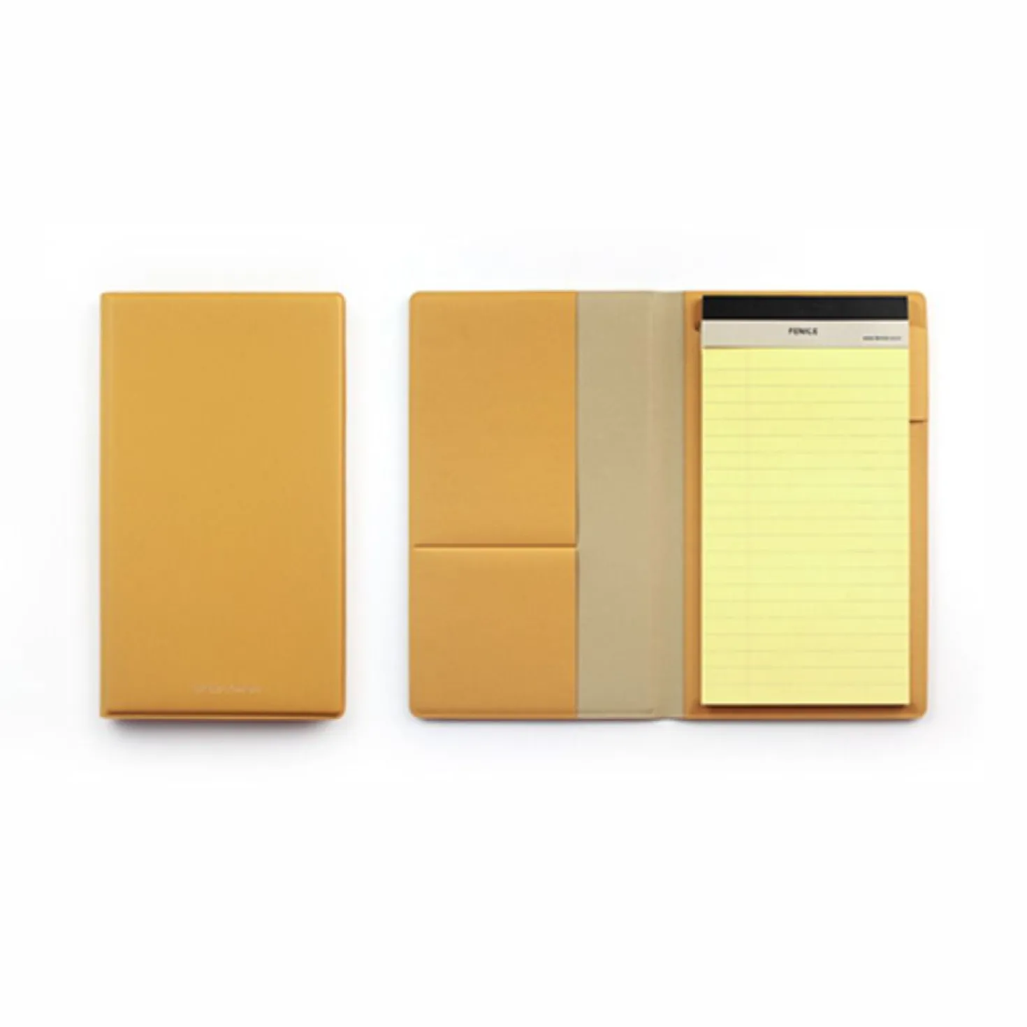 Two Tone Slim Notepad Organizer