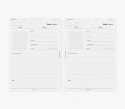 Up&Down Index 6 Ring A5 Planner Refill