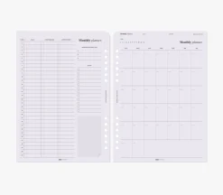 Up&Down Index 6 Ring A5 Planner Refill