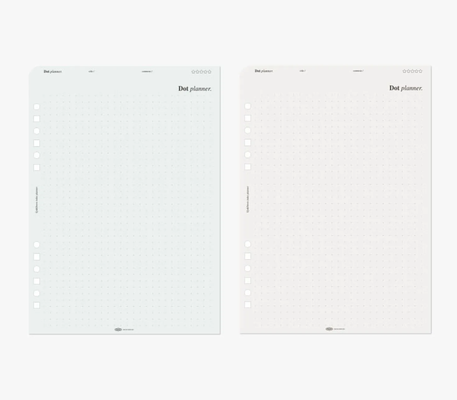 Up&Down Index 6 Ring A5 Planner Refill