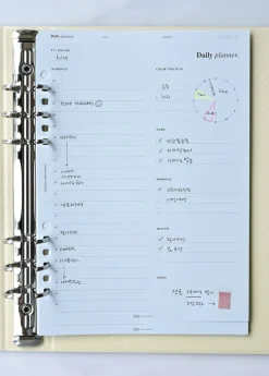 Up&Down Index 6 Ring A5 Planner Refill