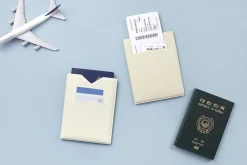 Vegan Leather Anti Skimming Passport Sleeve