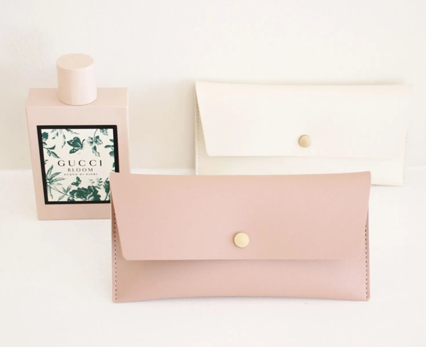 Vegan Leather Cash Envelope Pouch
