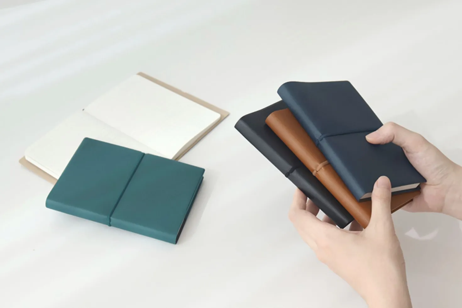 Vegan Leather Handy Notebook