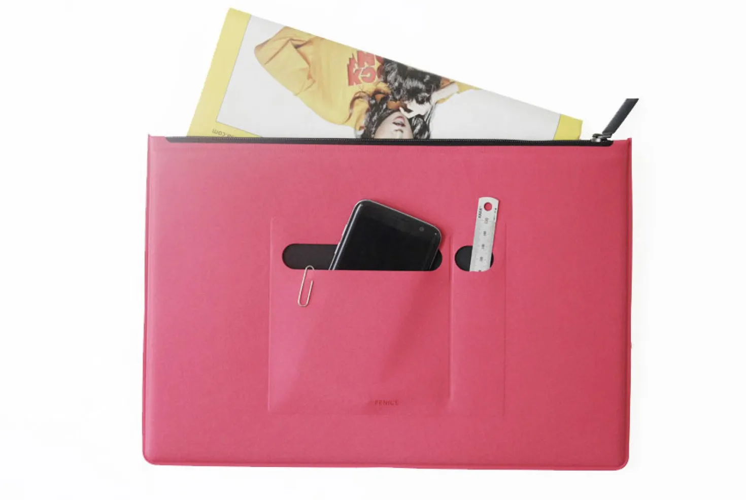 Vegan Leather 13 in. Laptop Clutch